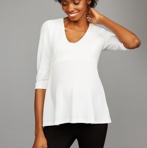 RIPE Maternity for A Pea in the Pod Peplum Top